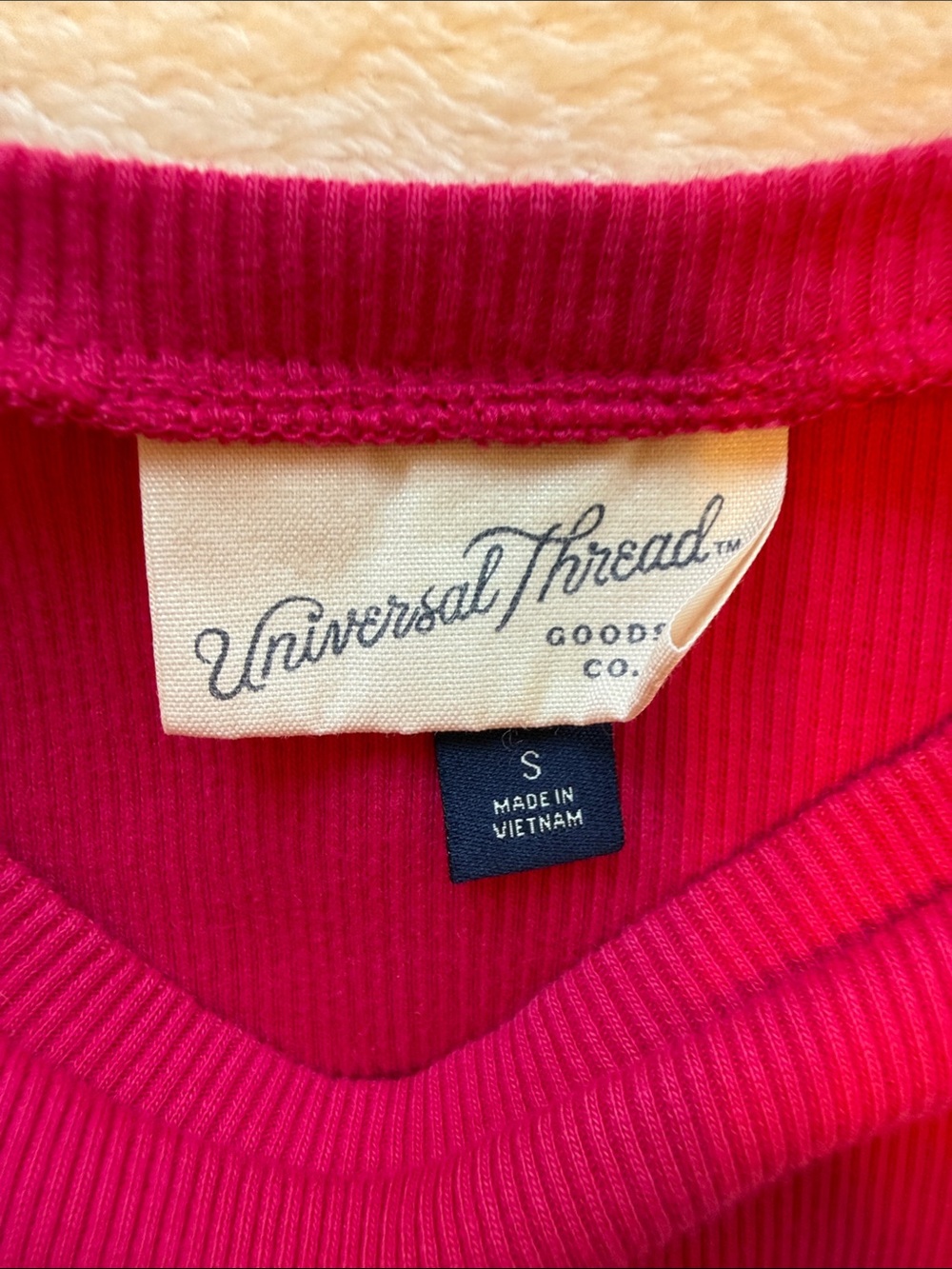 Universal Thread Rib Long Sleeve Tee - Picture 3 of 9